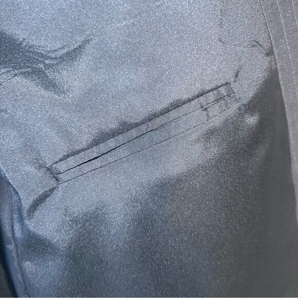 Ralph Lauren Wool Gray Pinstripe Business Casual Suit Blazer Jacket. 44 L - Picture 6 of 12